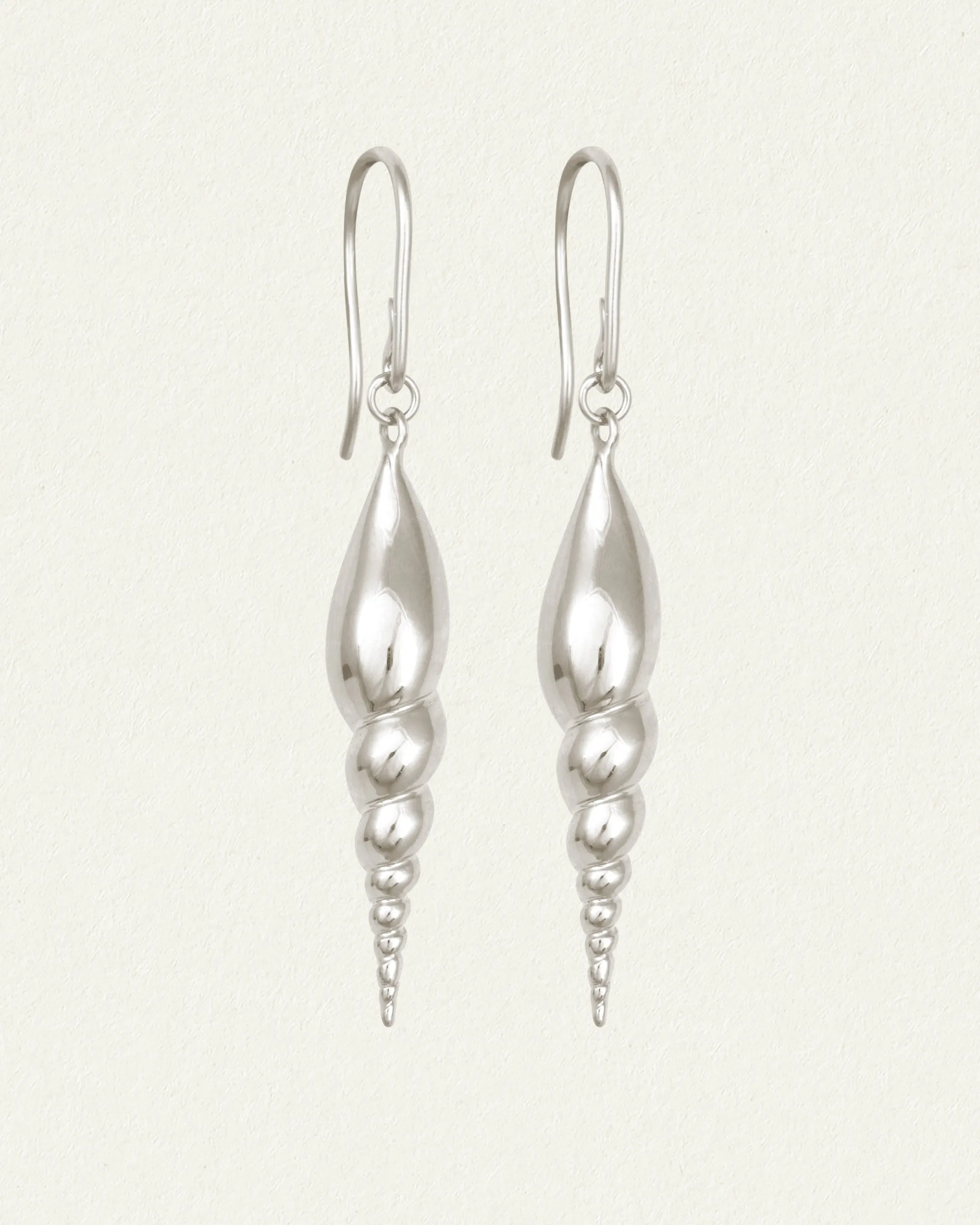 Spire Earrings Silver