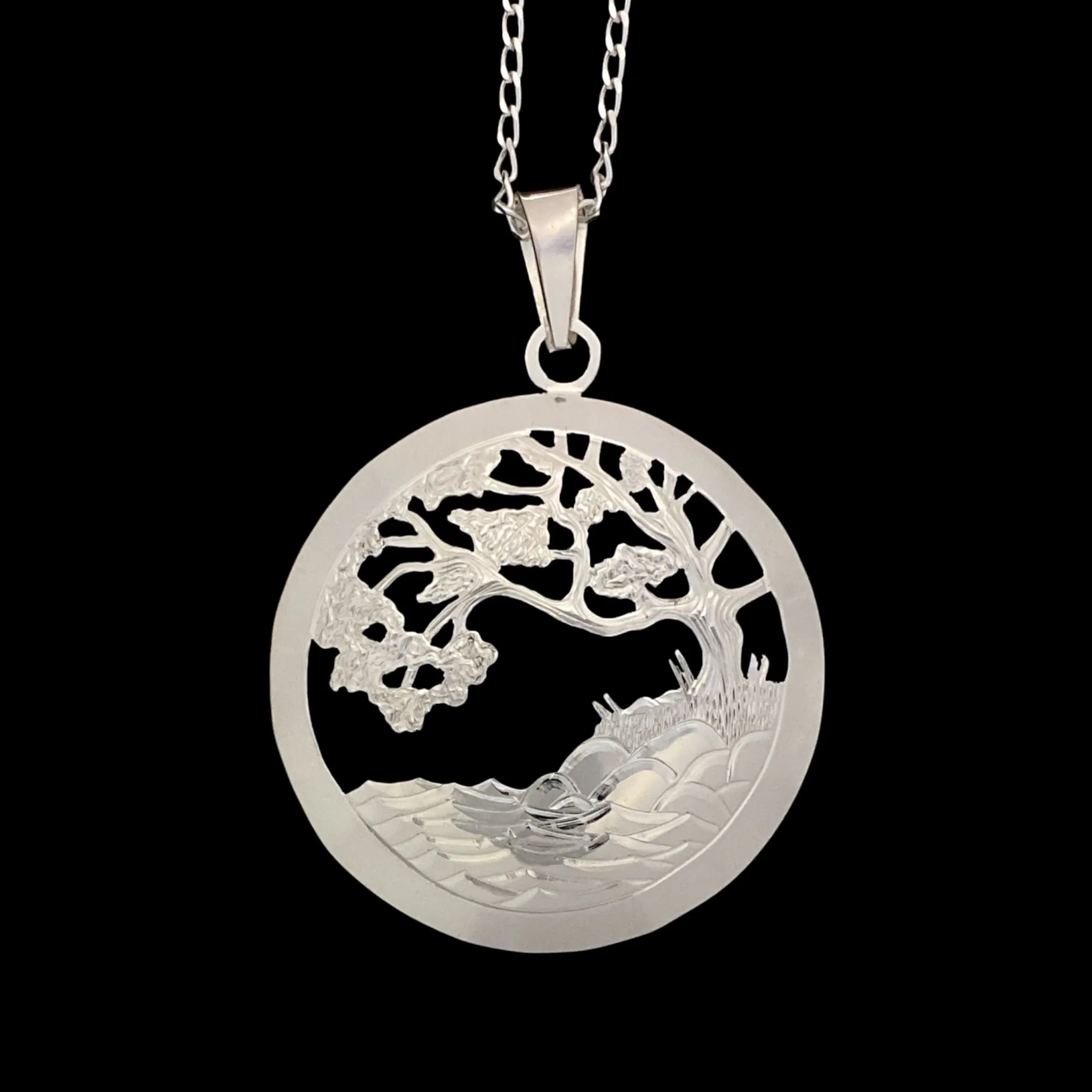 Sterling Silver Pendant Necklace Collection by Wren Silverworks
