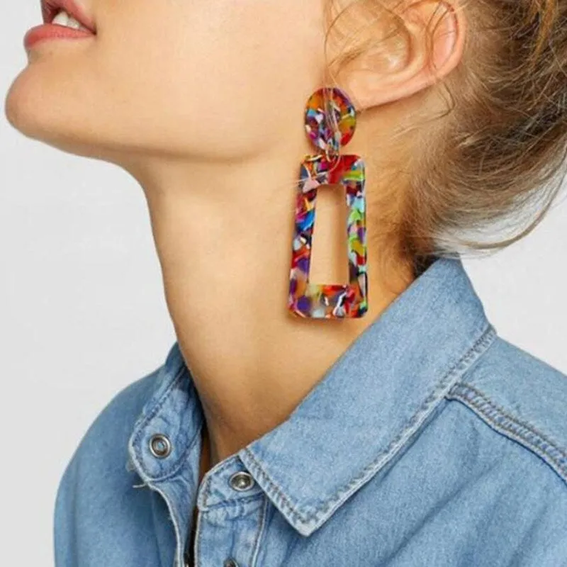 Stylish Acrylic Earrings