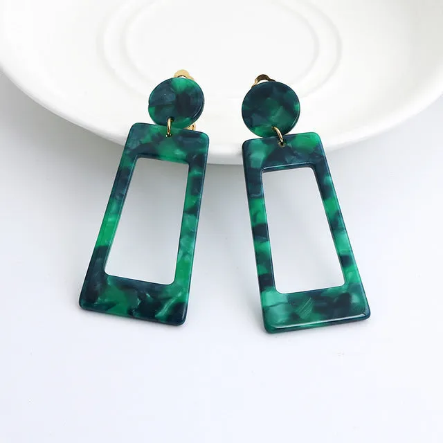 Stylish Acrylic Earrings