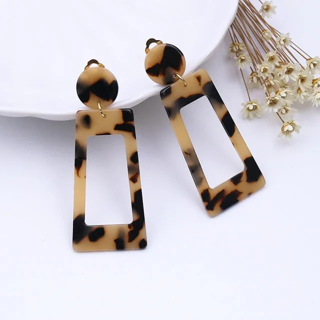 Stylish Acrylic Earrings