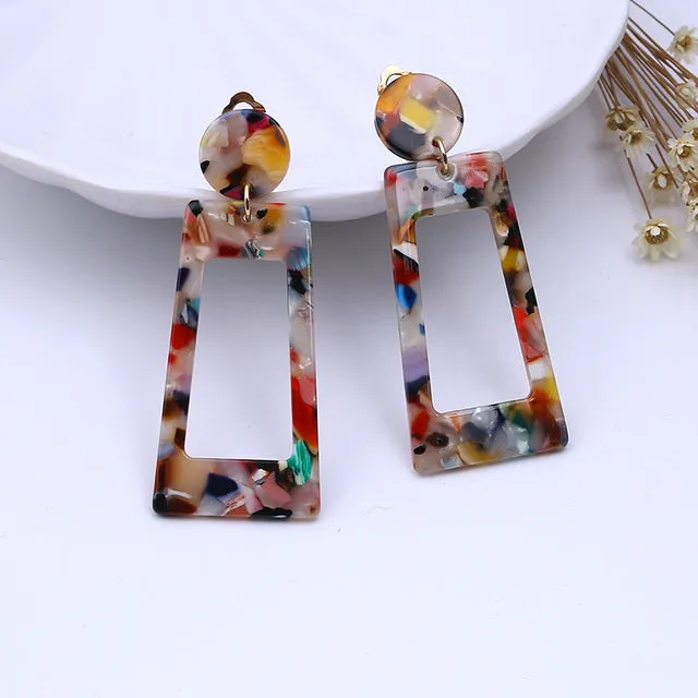 Stylish Acrylic Earrings