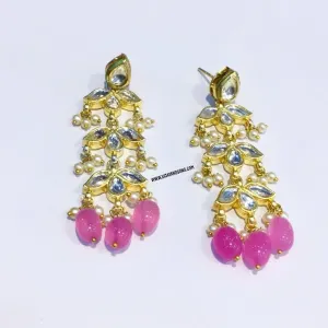 Stylish Kundan Earrings