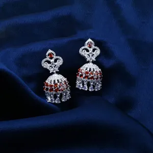 Stylish Silver Jhumka Earrings for Timeless Elegance