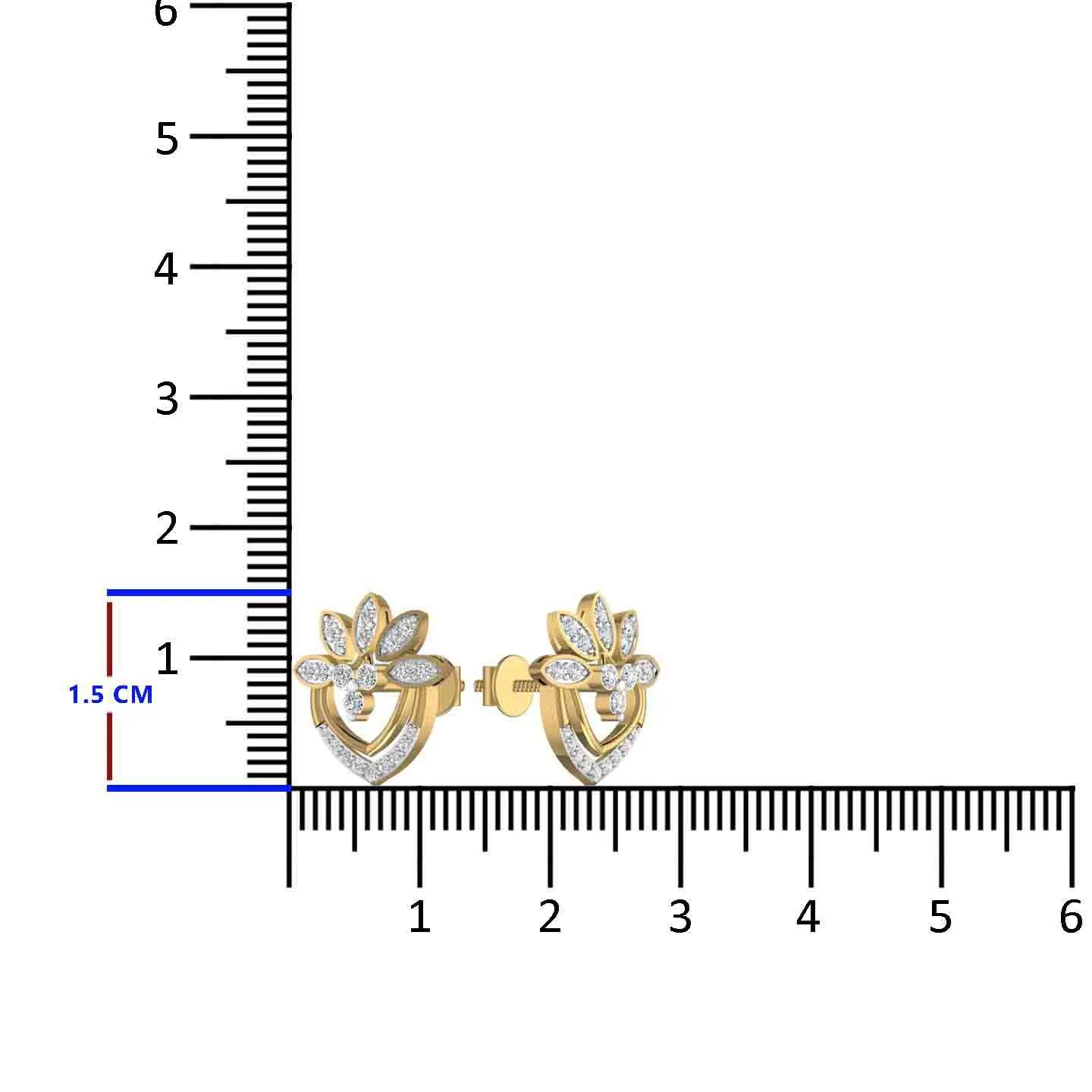 Stylish Silver Stud Earring