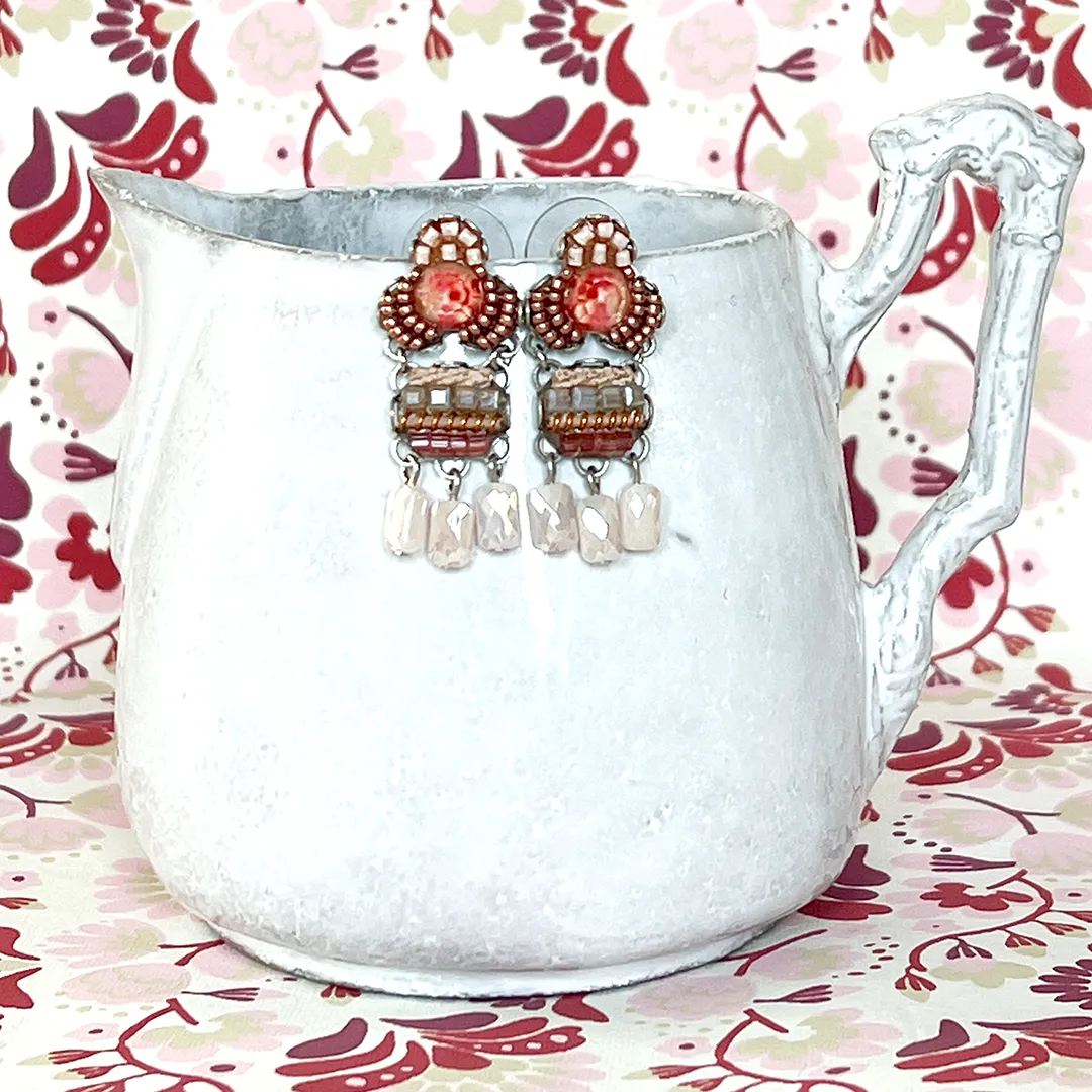 Stylish Wedding Set, Nuray Earrings by Ayala Bar.