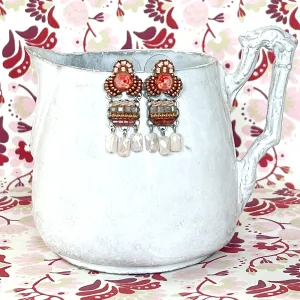 Stylish Wedding Set, Nuray Earrings by Ayala Bar.