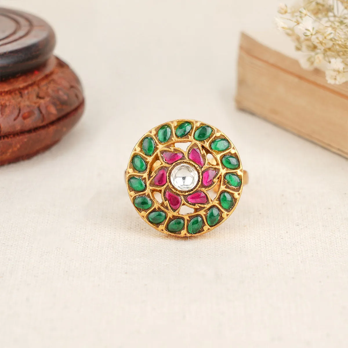 Swetha Kundan Ring