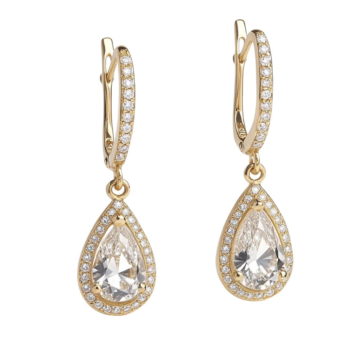 Teardrop Dangle Earrings