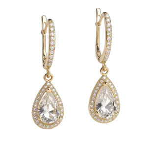 Teardrop Dangle Earrings