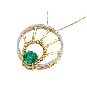 THE EMERALD SPECTRE PENDANT