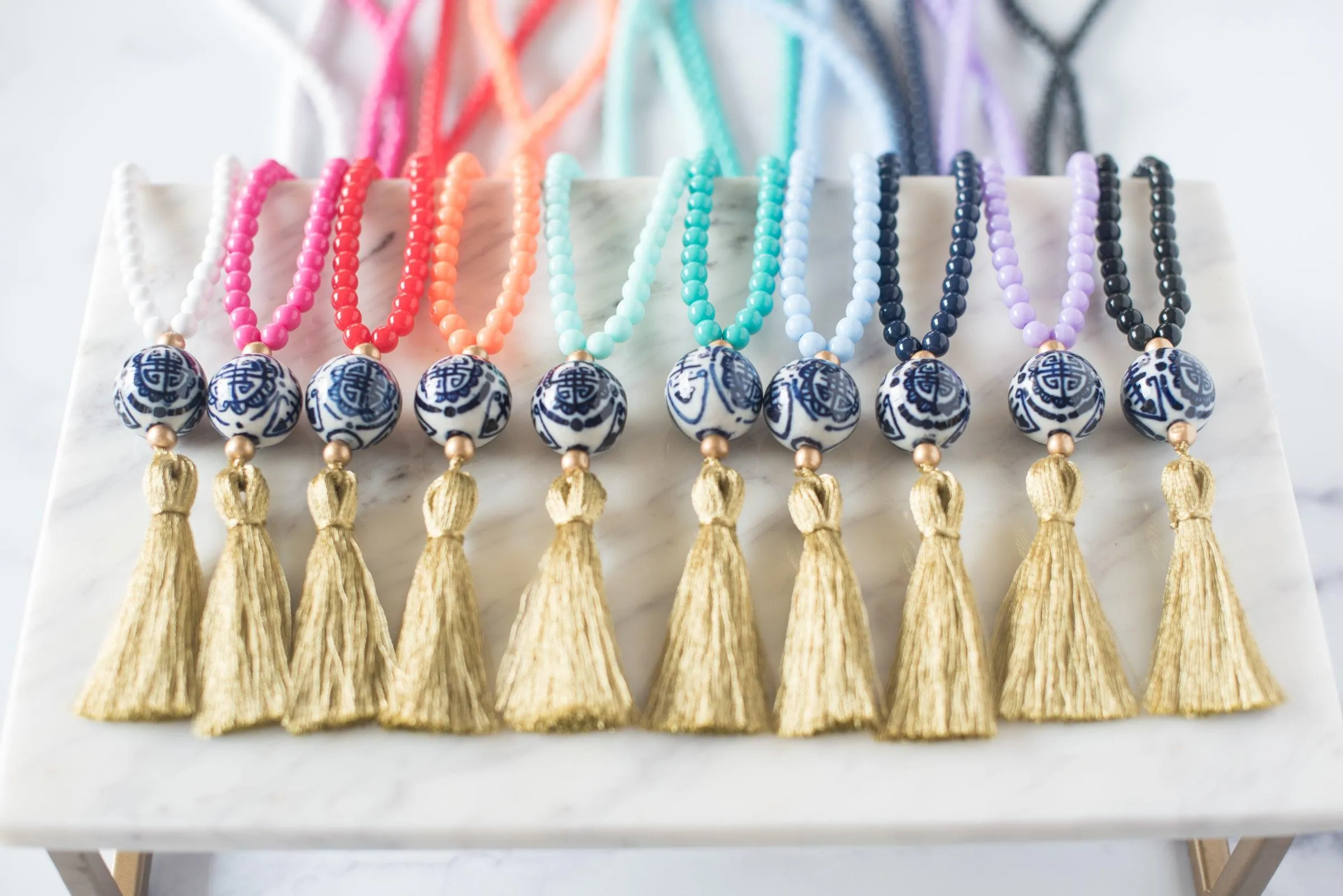 The Sans Souci Tassel Necklace