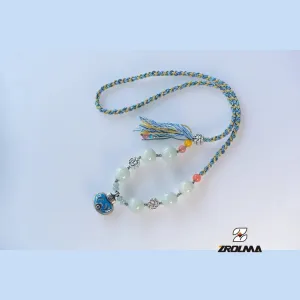 Tibetan Cultural Jade Jewelry Set - ZROLMA