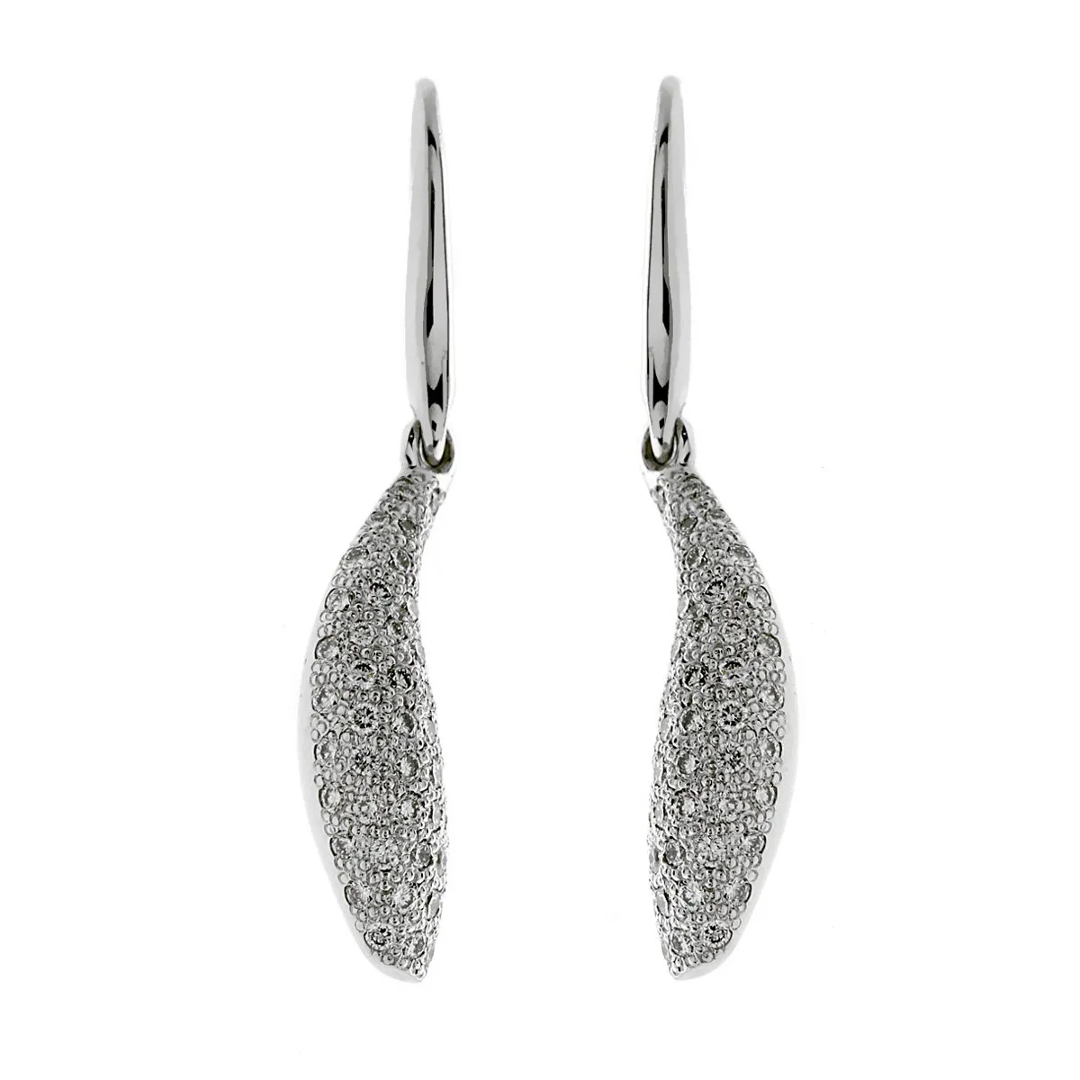 Tiffany & Co Diamond White Gold Earrings