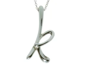 Tiffany & Co. Elsa Peretti Alphabet "K" Pendant