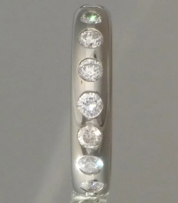 Titanium Diamond Rings s83
