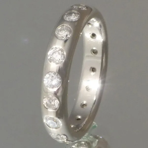Titanium Diamond Rings s83