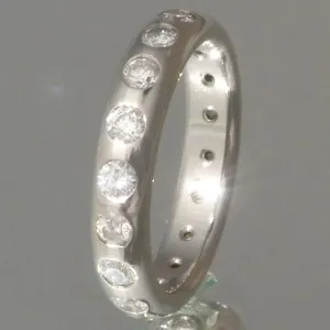 Titanium Diamond Rings s83