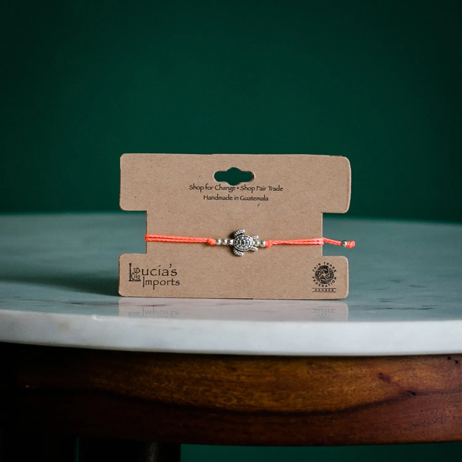 Turtle String Charm Bracelet