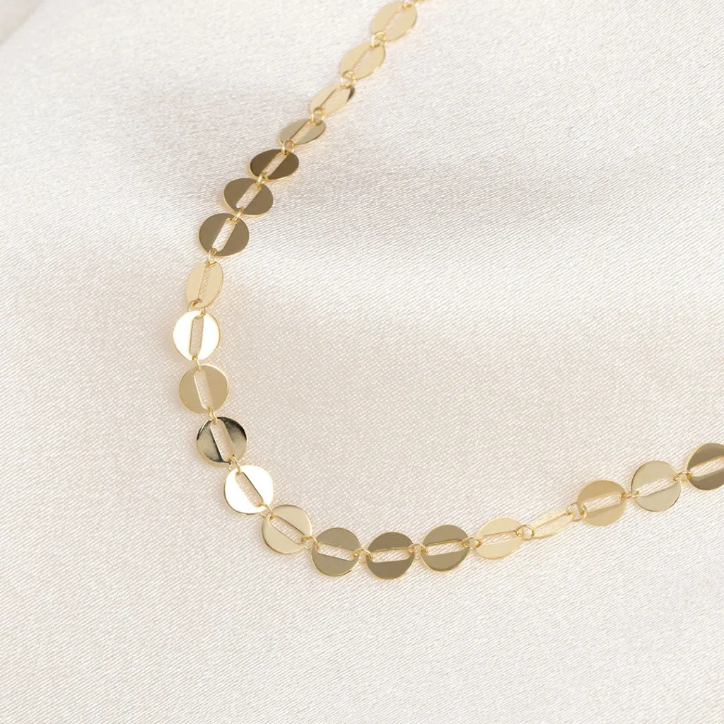 Tuscany Twinkle | 9ct Gold Fancy Link Chain