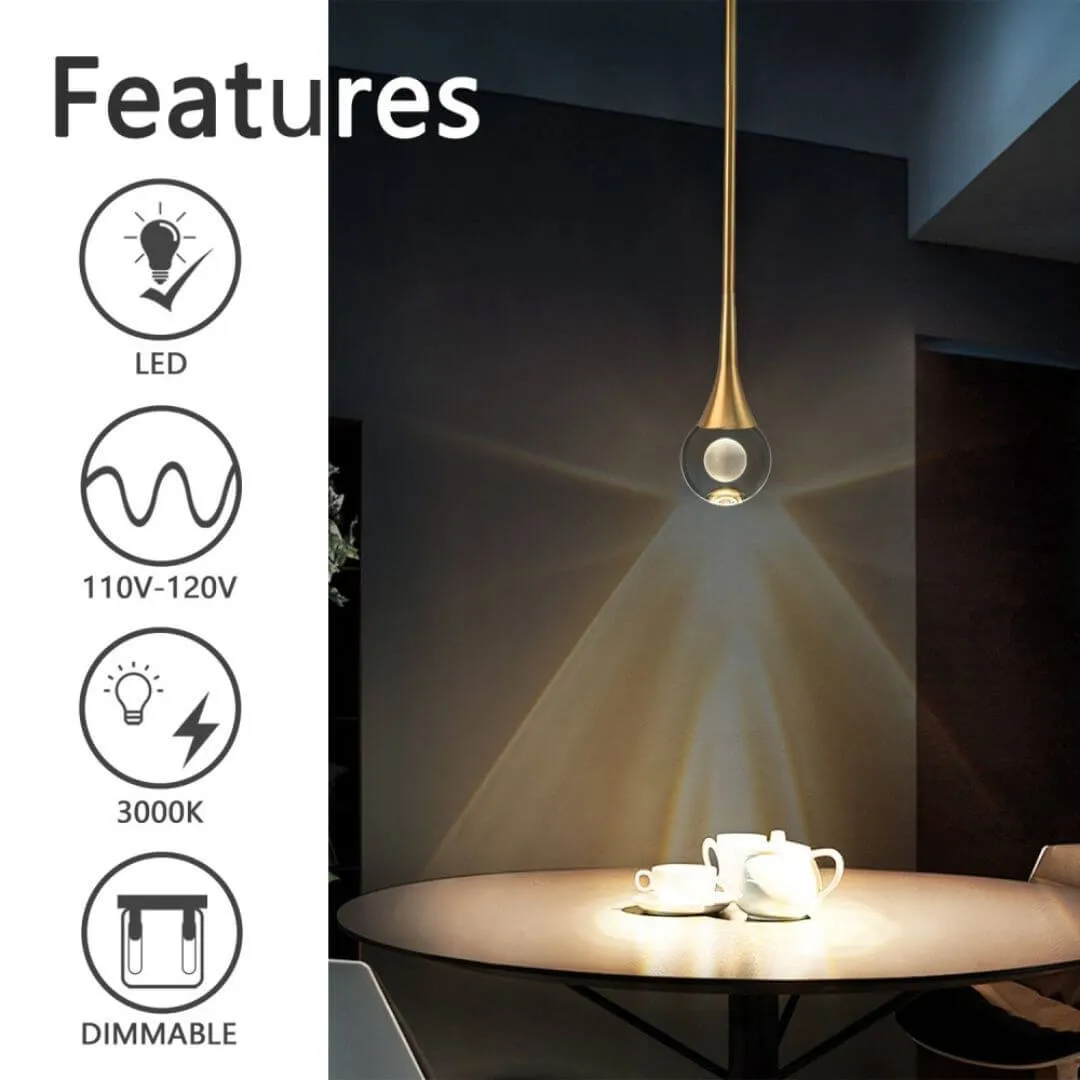 Twinkle Raindrop Pendant Light