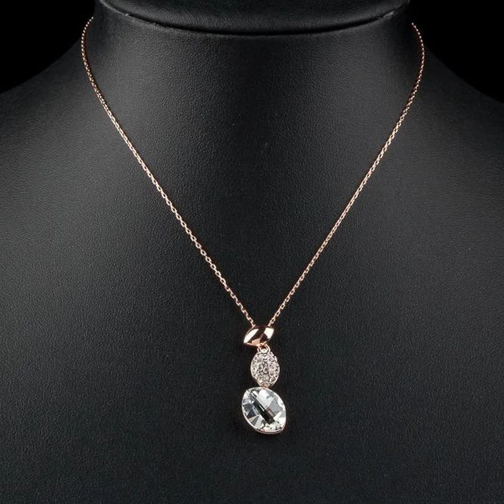 Unique Crystal Pendant Necklace