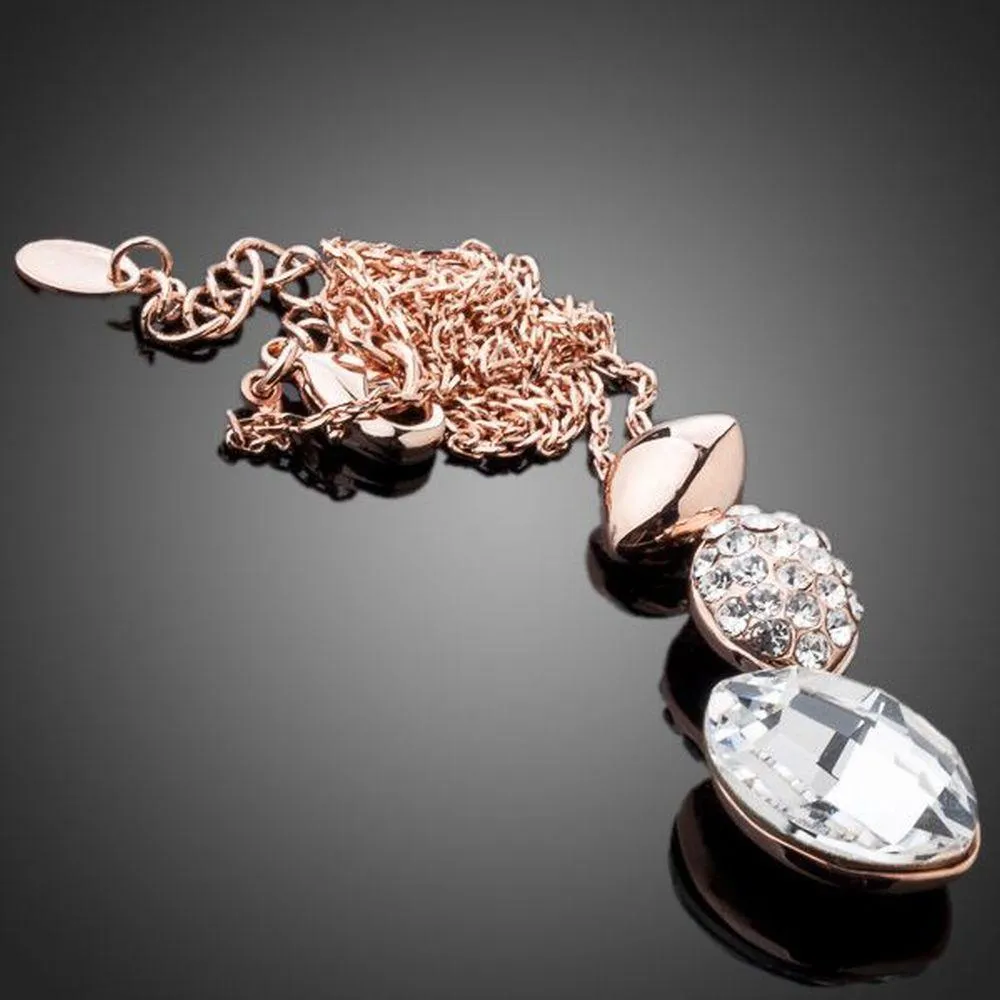 Unique Crystal Pendant Necklace