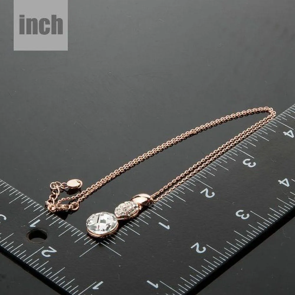 Unique Crystal Pendant Necklace