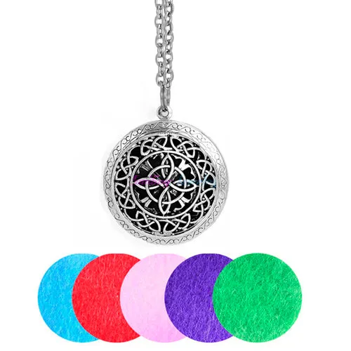 Vintage aroma therapy locket pendants