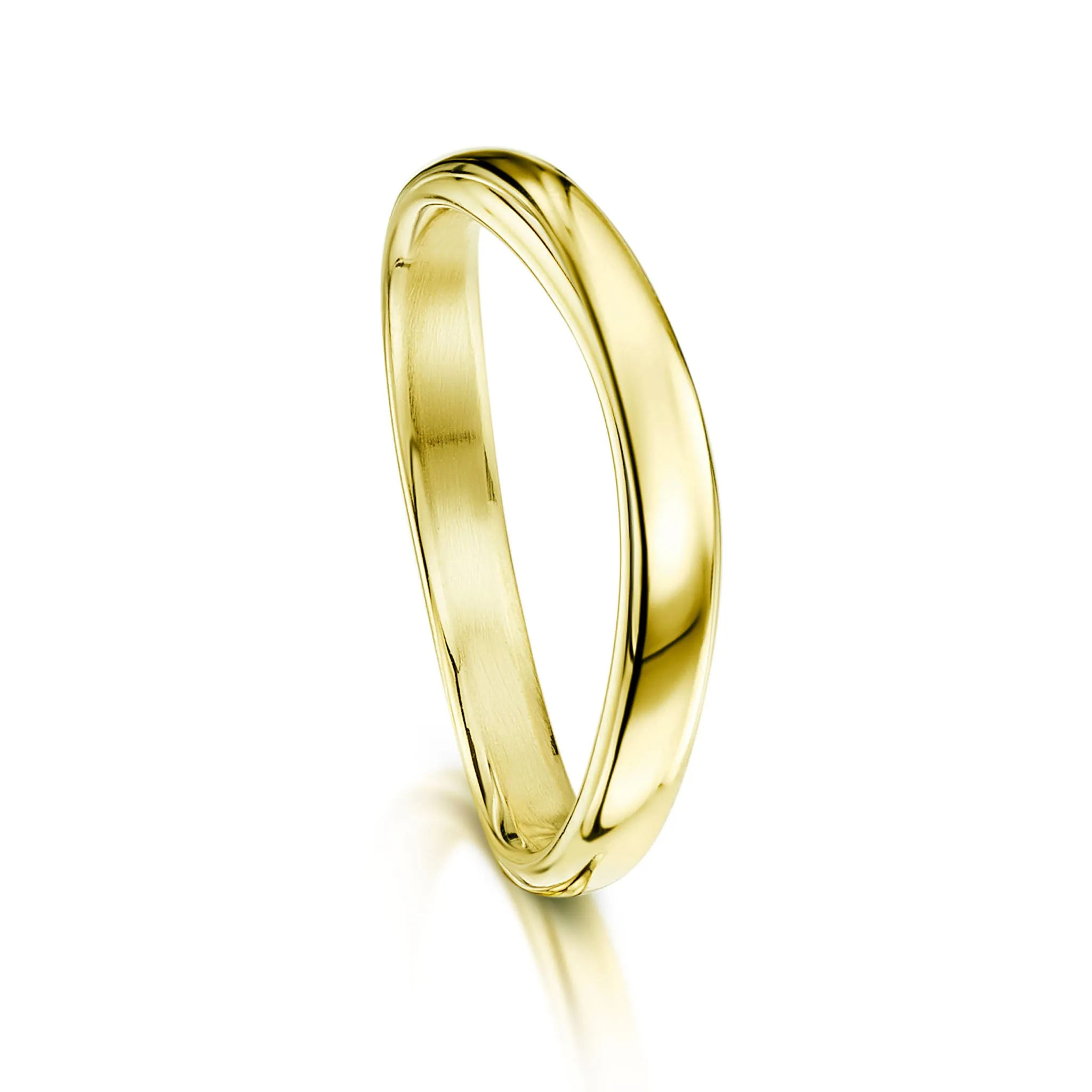 Wave Ring in 18ct Yellow Gold