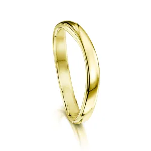 Wave Ring in 18ct Yellow Gold