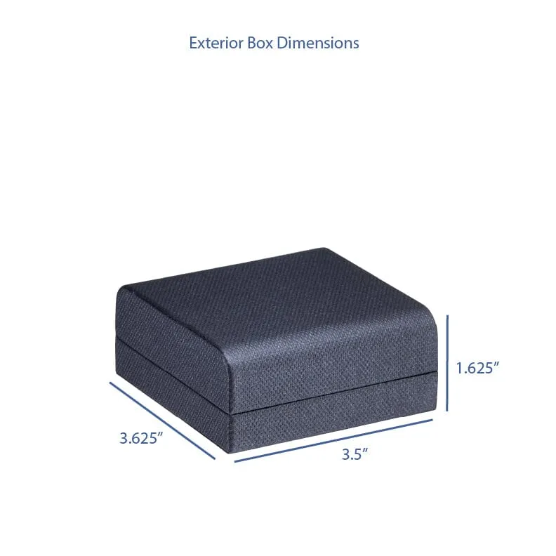 Weave Texture Universal/ Flat Pad Box, Contemporary Collection
