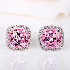 Women  Vintage Crystal Zircon Stone Earrings