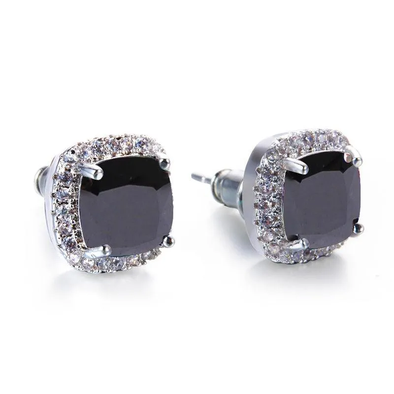 Women  Vintage Crystal Zircon Stone Earrings