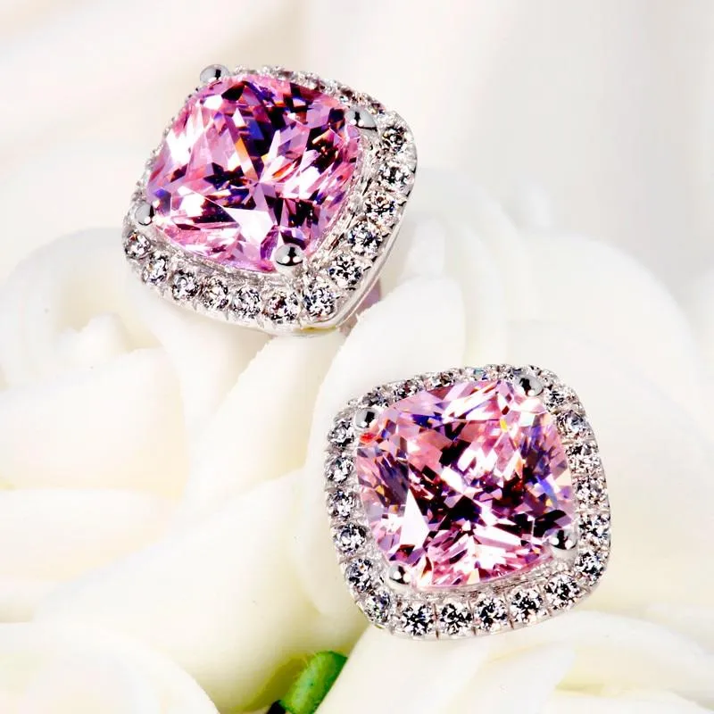 Women  Vintage Crystal Zircon Stone Earrings