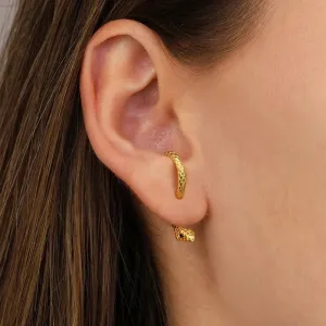 Women's Stylish Fierce Snake-Shaped Winding Drop Earrings