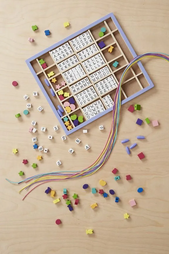 Wooden Stringing Beads