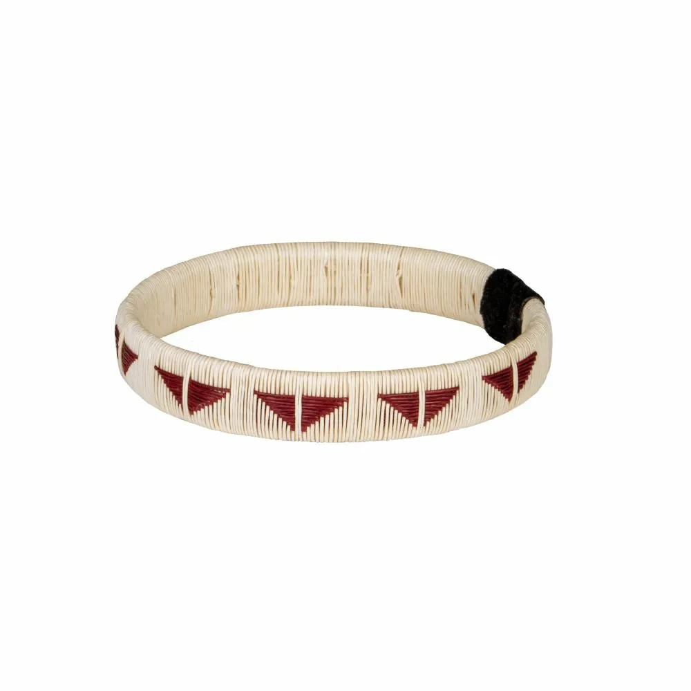 Woven Palm Bracelet - Butterfly