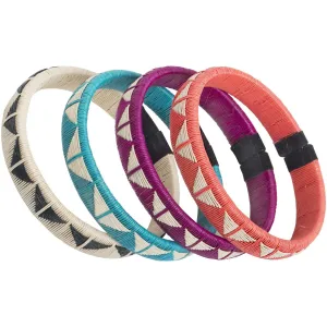 Woven Palm Bracelet - Butterfly